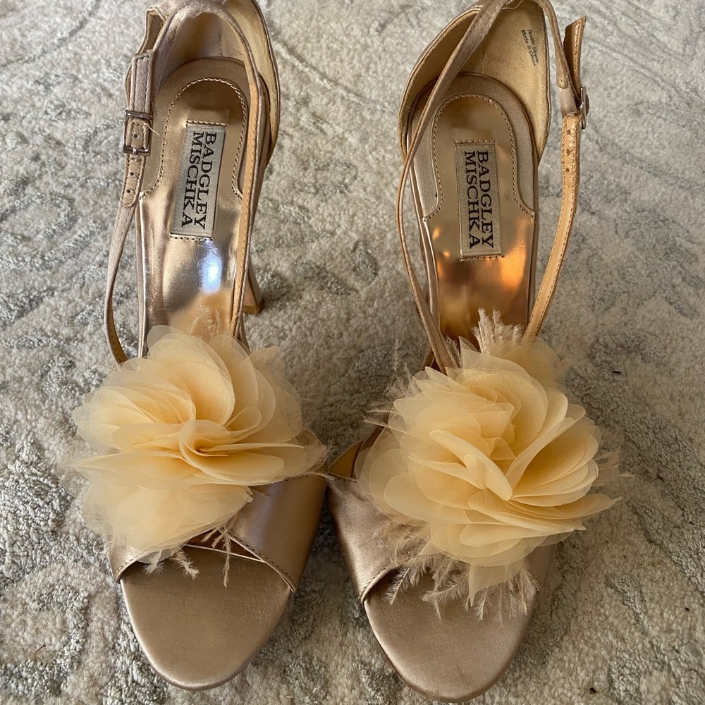 Bridal Badgley Mischka heels